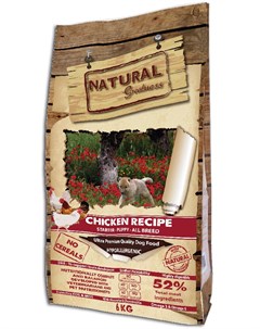 Сухой корм Chicken Recipe Starter Puppy для щенков 6 кг Курица Natural greatness