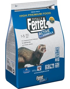 Корм Active для взрослых хорьков 7 5 кг Totally ferret