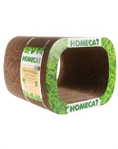 Когтеточка тоннель Кошачья радость из гофрокартона для кошек 39 х 29 5 х 35 см Коричневый Homecat