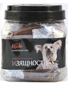 Лакомство Miniki Изящность для собак мини пород 525 г Утиные желудочки Green qzin