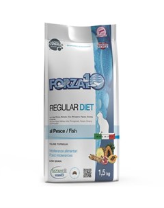 Сухой корм Forza 10 Cat Regular Diet для кошек 1 5 кг Рыба Forza10