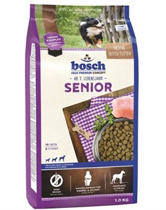 Сухой корм Senior для пожилых собак 1 кг Bosch