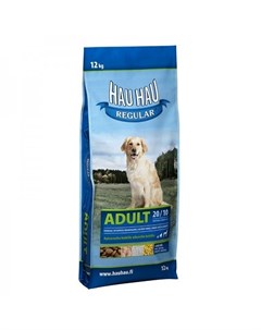 Сухой корм Regular Adult dog для собак всех пород 12 кг Курица Hau-hau