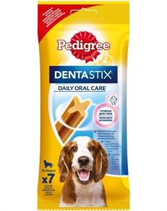 Лакомство Denta Stix для средних и крупных собак 180 г Pedigree