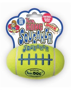 Игрушка Air Dog Squeaker Football Мяч регби большой для собак 19 см Kong