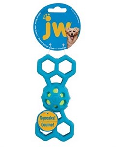 Игрушка Hol ee Bone Dog Toy Перетяжка с пищалкой для собак 15 см В ассортименте Jw pet