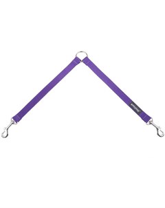 Сворка Basic фиолетовая для собак L 30 см x 2 см Фиолетовый Amiplay
