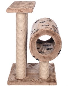 Домик когтеточка Цилиндр джут для кошек 42 х 45 х 67 см Коричневый Yami-yami