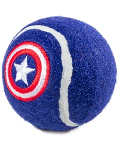 Игрушка Капитан Америка Мяч теннисный для собак O 7 см Triol marvel