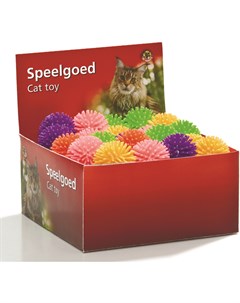 Набор игрушек Мяч еж шоубокс для кошек 3 5см в ассортименте Beeztees
