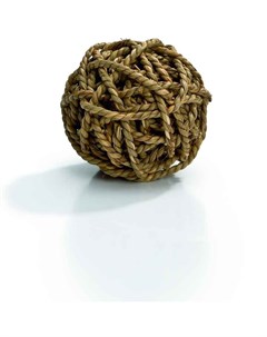 Игрушка Мячик из плетёной соломы для грызунов 8 см Beeztees