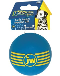 Игрушка iSqueak Ball Large Мяч с пищалкой большой для собак Jw pet