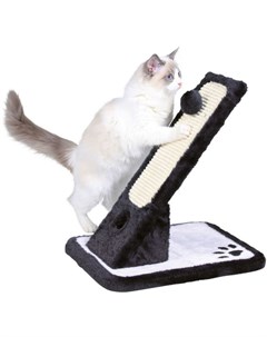 Когтеточка наклонная доска для кошек 30 х 42 х 40 см Черный Белый Trixie