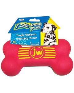 Игрушка iSqueak Bone Medium Косточка с пищалкой средняя для собак Jw pet
