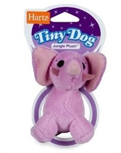 Игрушка Tiny Dog Jungle Plush Dog Toy Африканское животное малая для собак Hartz