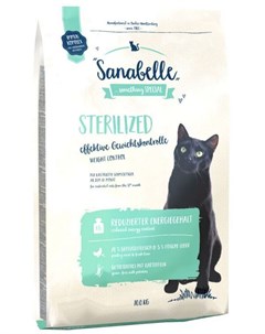 Сухой корм Sterilized для кошек 10 кг Sanabelle