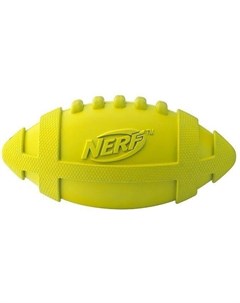 Игрушка Мяч для регби пищащий для собак 17 5 см Nerf