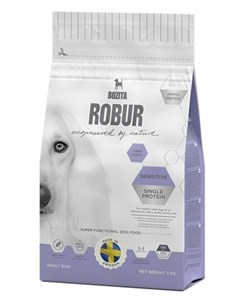 Сухой корм Robur Sensitive Single Protein Lamb Rice для собак с чувствительным пищеварением 3 кг Ягн Bozita