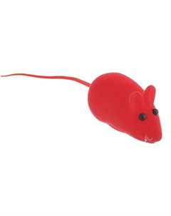 Игрушка Мышь велюр с пищалкой для кошек 3 шт 6 5 см В Ассортименте Каскад