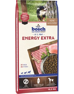 Сухой корм Energy Extra для собак 15 кг Птица Bosch