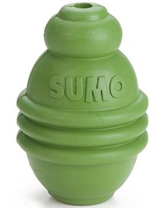 Игрушка Sumo Play резиновая для собак 6 х 6 х 8 см Зеленый Beeztees