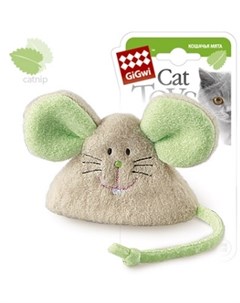 Игрушка Cat Toys Мышка с кошачьей мятой для кошек 8 см Gigwi