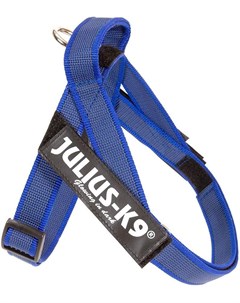 Шлейка Ремни Color Gray синий для собак мелких пород 49 65 см Синий Julius-k9