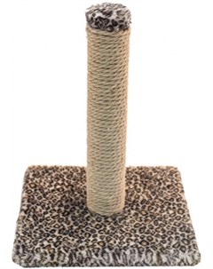 Когтеточка столбик ECO джут для кошек 30 х 30 х 42 см Дарэлл