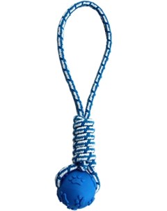 Игрушка Мяч на веревке для собак 40 см Homepet