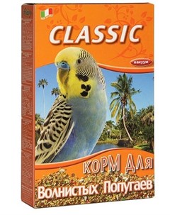 Корм Classic для волнистых попугаев 400 г Fiory