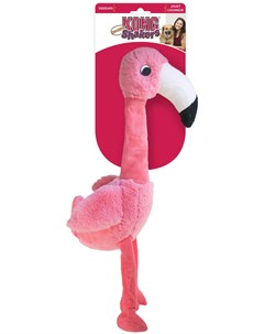 Игрушка Shakers Фламинго с пищалкой для собак S Kong