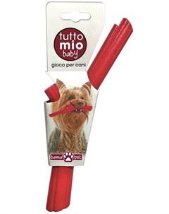 Игрушка Tutto Mio резиновая палочка для собак 16 см Случайный цвет Bama pet