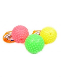 Игрушка мяч игольчатый для собак 5 7 см В заказе будет случайный цвет Зооник