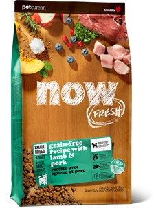 Сухой корм NOW Fresh беззерновой с ягненком и овощами для собак малых пород 5 45 кг Ягненок с овощам Now natural holistic