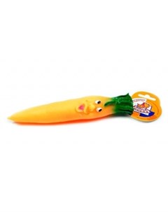 Игрушка Морковь для собак 21 см В ассортименте Зооник