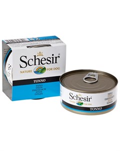 Шезир консервы 150 г для собак тунец Schesir