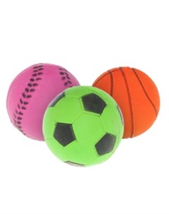Игрушка для собак Мяч Неон резиновый 7 см Petmax