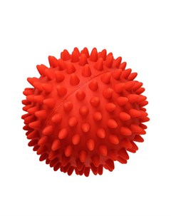 Игрушка для собак Мяч с шипами разноцветный винил 7 см Petmax