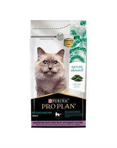 Nature Elements Сухой корм для взрослых кошек с чувствительным пищеварением или особыми предпочтения Pro plan