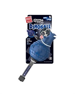 Игрушка для собак Динобол Цератопс с отключаемой пищалкой диаметр 8 см Gigwi