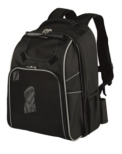 Рюкзак переноска William для собак мелкого размера 33x43x23 см черный Trixie