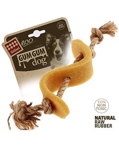Игрушка для собак Доллар эко резина натуральные материалы 13 5 см Gigwi