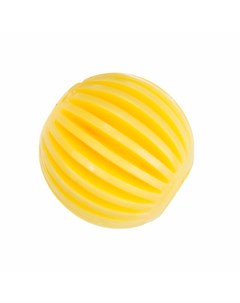 Игрушка для собак Мяч с отверстием для лакомства желтый 5 5 см Petmax