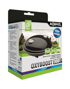 OXYBOOST АРR 300 50 300л ч Компрессор для аквариума двухканальный регулируемый 50 300л ч Aquael