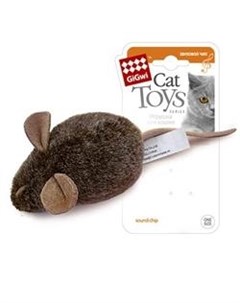 Игрушка для кошек Мышка с электронным чипом Gigwi