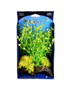 Распылитель для аквариума Растение на коряге желто зеленое Penn plax