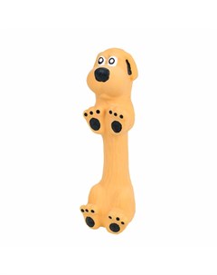 Игрушка для собак Собачка коричневая латекс 12 5 см Petmax