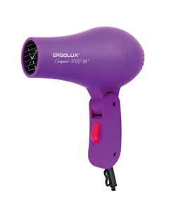 Фен фиолетовый со складной ручкой ELX HD05 C12 Ergolux