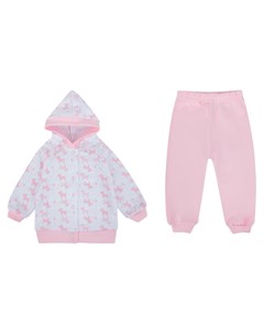 Комплект кофта брюки Розовые собачки Чудесные одежки