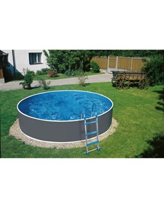 Морозоустойчивый бассейн Graphite круглый 3 6x0 9 м без оборудования Azuro